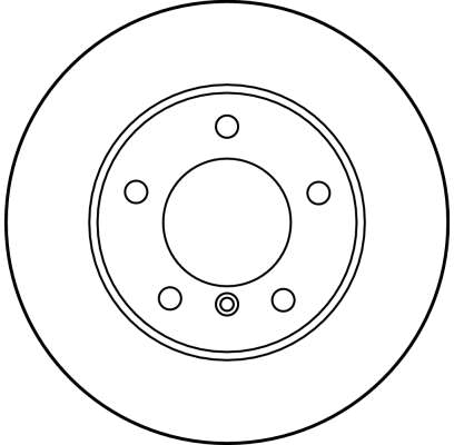 Brake Disc - DF1599 TRW