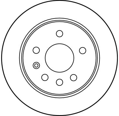 Bremsscheibe - DF1613 TRW