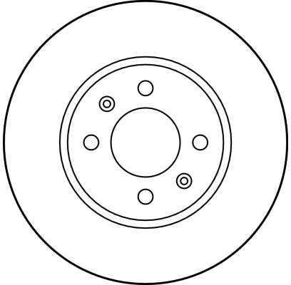 Bremsscheibe - DF1627 TRW