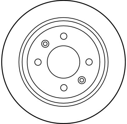 Bremsscheibe - DF1669 TRW
