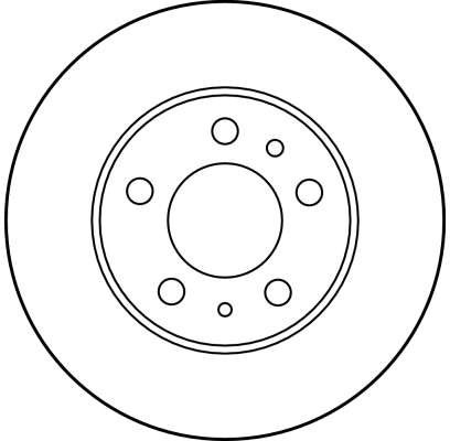 Brake Disc - DF1687 TRW
