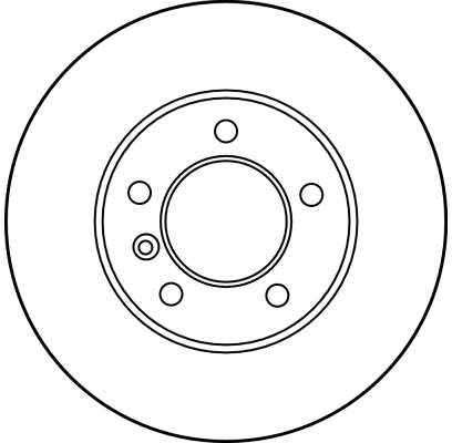 Brake Disc - DF1804 TRW