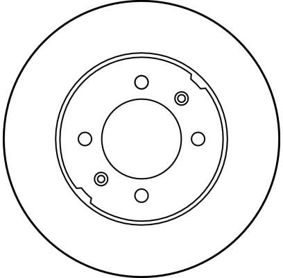 Brake Disc - DF1829 TRW