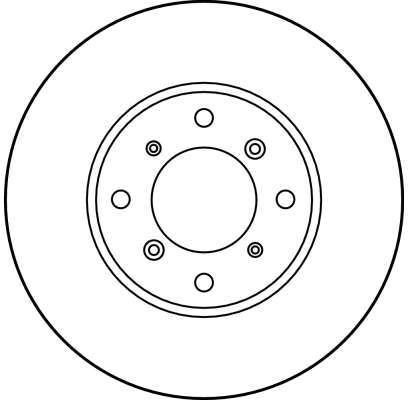 Bremsscheibe - DF1963 TRW