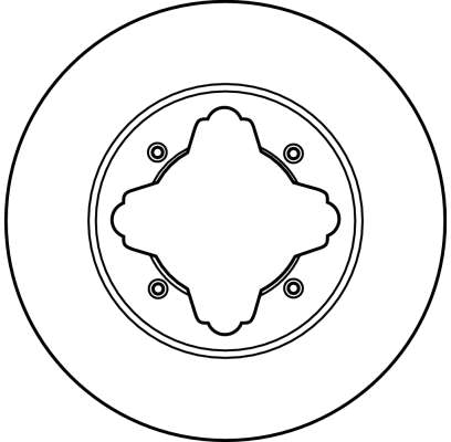 Brake Disc - DF2024 TRW