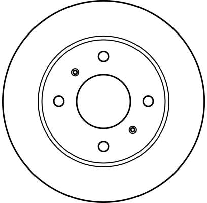 Bremsscheibe - DF2591 TRW