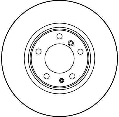 Brake Disc - DF2687 TRW