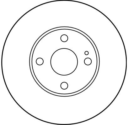Bremsscheibe - DF2702 TRW