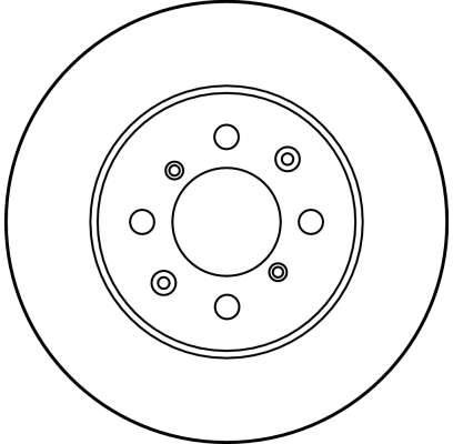 Bremsscheibe - DF2717 TRW