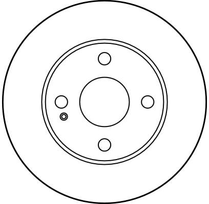 Bremsscheibe - DF2719 TRW