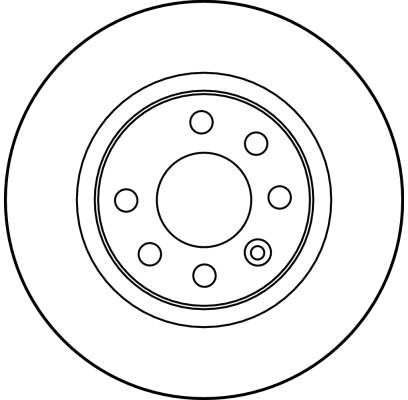 Brake Disc - DF2748 TRW