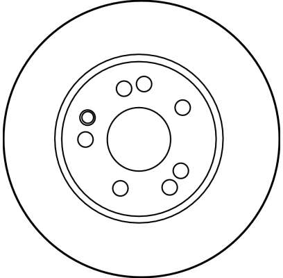 Brake Disc - DF2749 TRW