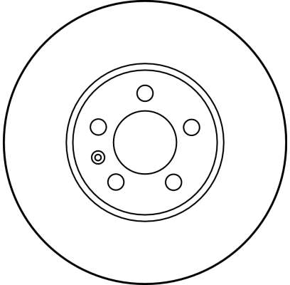 Bremsscheibe - DF2758 TRW