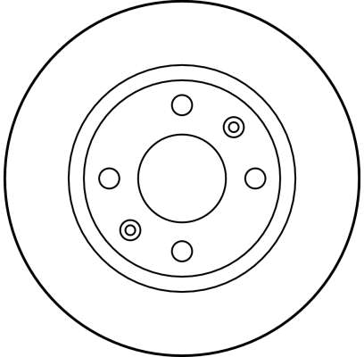 Brake Disc - DF2782 TRW