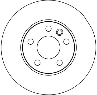 Brake Disc - DF2810 TRW