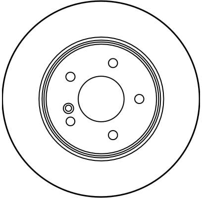Brake Disc - DF2813 TRW
