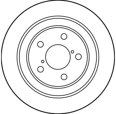 Brake Disc - DF3092 TRW
