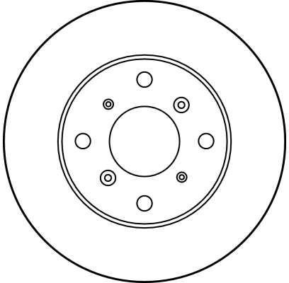 Bremsscheibe - DF3109 TRW