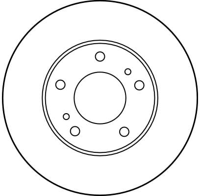 Brake Disc - DF3112 TRW