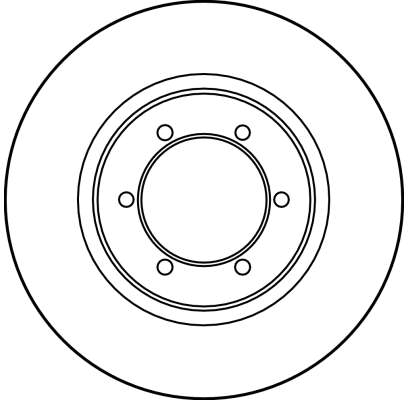 Bremsscheibe - DF3118 TRW