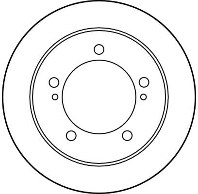 Brake Disc - DF3165 TRW