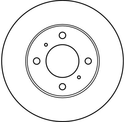 Bremsscheibe - DF4022 TRW