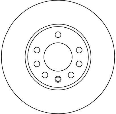 Bremsscheibe - DF4048 TRW