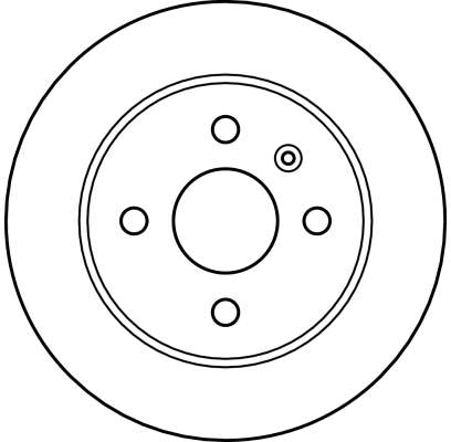 Bremsscheibe - DF4050 TRW