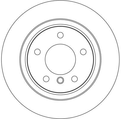 Bremsscheibe - DF4069 TRW
