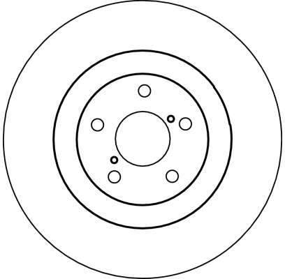 Bremsscheibe - DF4104 TRW