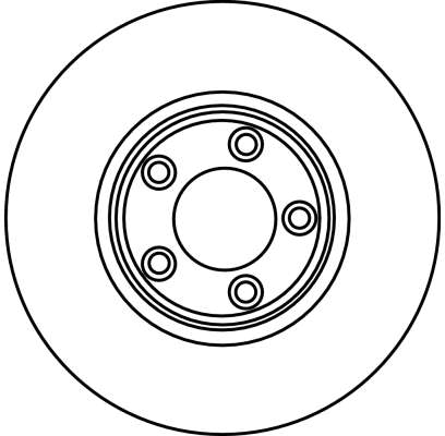 Bremsscheibe - DF4106 TRW