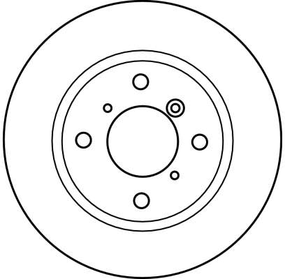 Brake Disc - DF4117 TRW