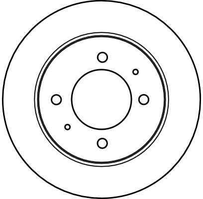 Brake Disc - DF4122 TRW