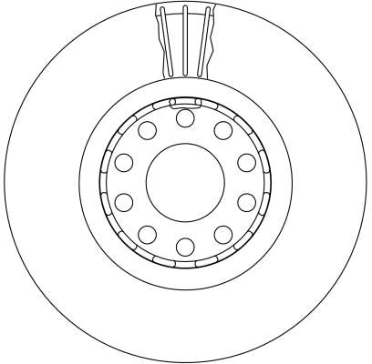 Discofreno - DF4125S TRW