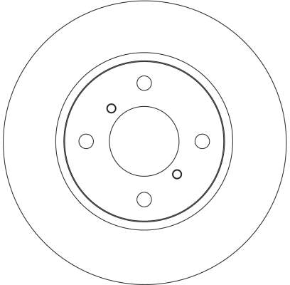 Brake Disc - DF4131 TRW