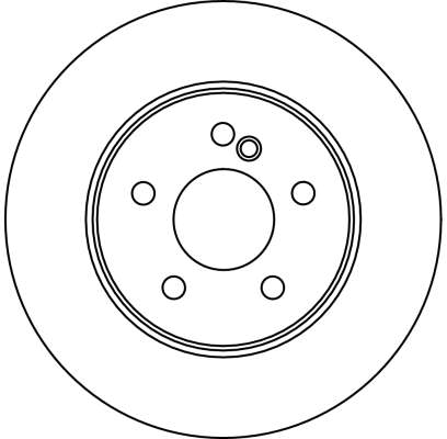 Brake Disc - DF4134 TRW