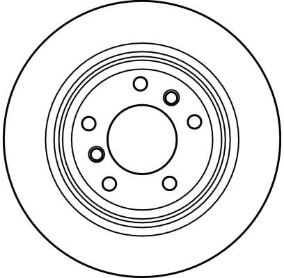 Bremsscheibe - DF4143 TRW