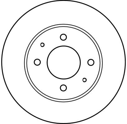 Brake Disc - DF4158 TRW