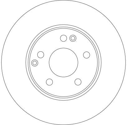 Brake Disc - DF4180 TRW