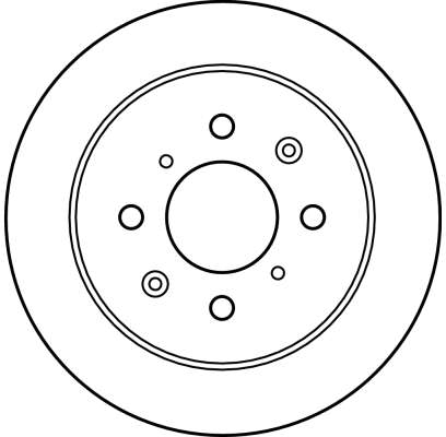 Bremsscheibe - DF4191 TRW