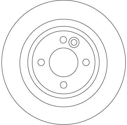 Brake Disc - DF4197 TRW