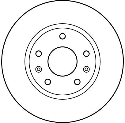 Bremsscheibe - DF4221 TRW