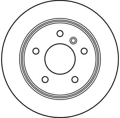 Brake Disc - DF4223 TRW