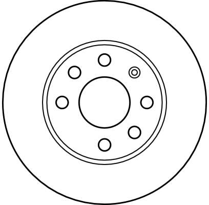 Bremsscheibe - DF4225 TRW