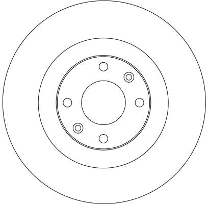 Brake Disc - DF4226 TRW