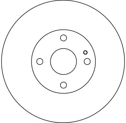 Bremsscheibe - DF4247 TRW