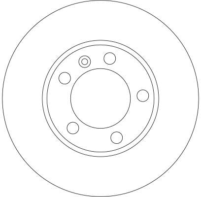 Brake Disc - DF4249S TRW