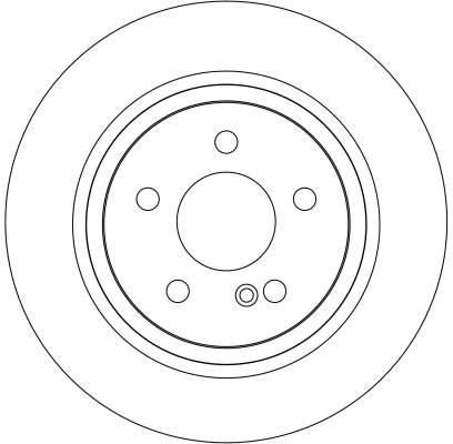 Brake Disc - DF4263 TRW