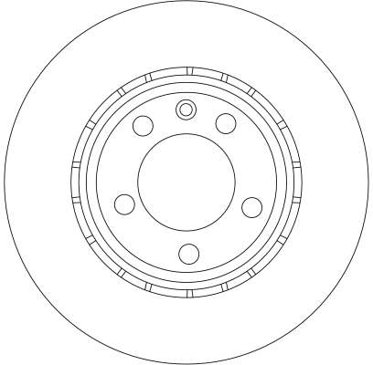 Brake Disc - DF4275S TRW