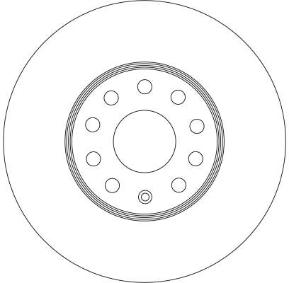 Bremsscheibe - DF4295 TRW
